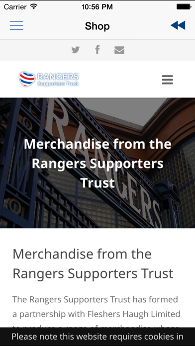 How to cancel & delete RST - The Rangers Supporters Trust from iphone & ipad 3