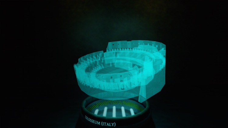 Hologram Projector: World Monuments