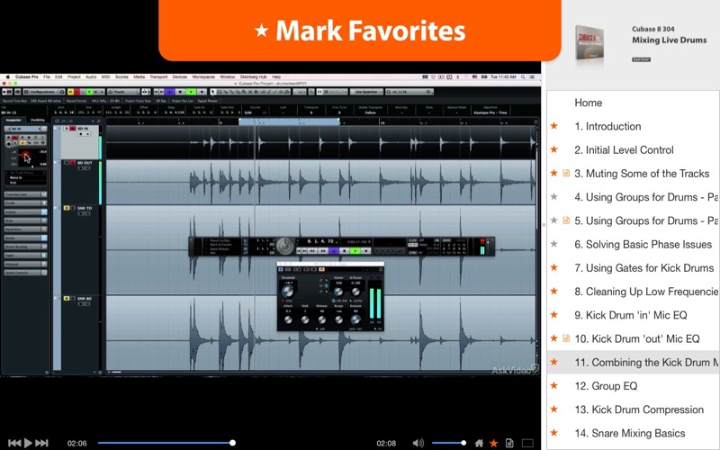 Mixing Live Drums For Cubase thumbnail 4