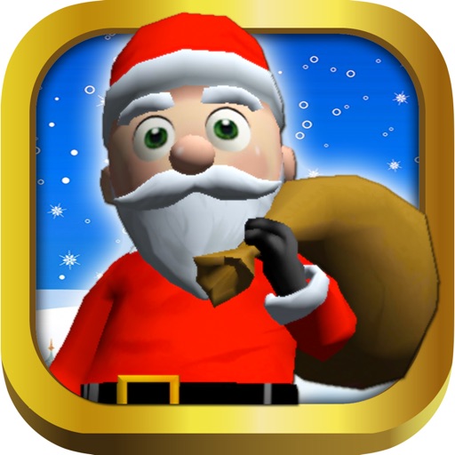 `` 3D Santa Christmas Night Run Pro - Top  Adventure Race Games icon