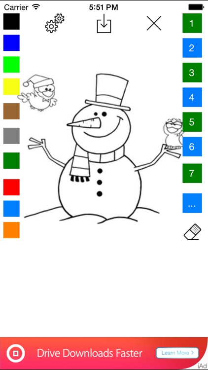 Christmas Coloring Book - Kids Learn How To Color The Winter Snow Holiday Season!