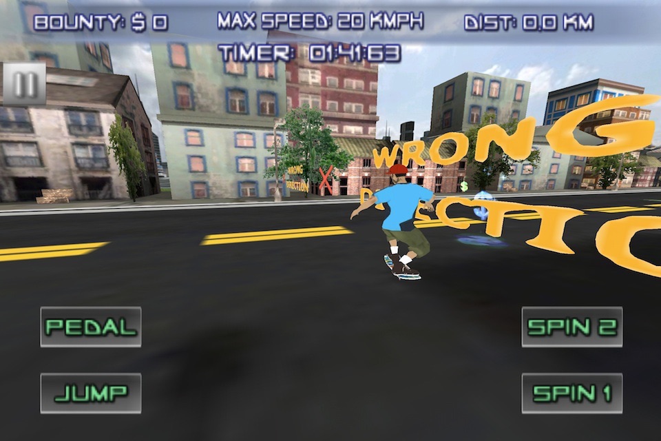 Extreme Skate Boarder 3D Free Street Speed Skating Racing Game screenshot 4