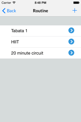 Intervals - Timer for HIIT, Tabata and Circuit screenshot 2