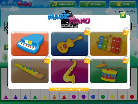 Color Piano: Music theory for kids from 5 screenshot 3