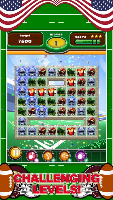 How to cancel & delete American Football Game by Puzzle Picks Match 3 Games FREE from iphone & ipad 2