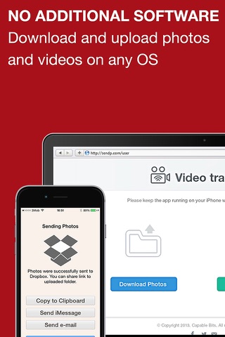 Video Transfer - photo and video transfer app over wifi screenshot 2