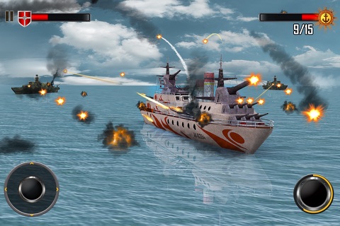 Sea Battleship Combat 3D screenshot 3