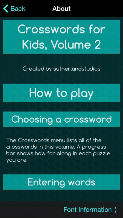 Crosswords for Kids 2 screenshot-4
