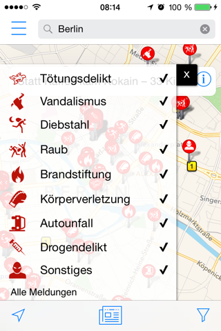 Verbrechen - echte Tatorte! screenshot 3