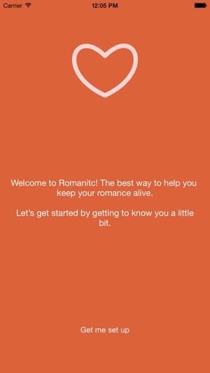 Romantic - keep the romance alive, one m