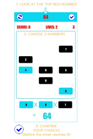 3 i N - 3 impossible Numbers screenshot 2