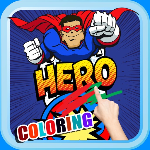 Coloring The Hero edition iOS App