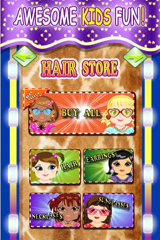 Baby Hair Salon Makeover - cut, color, wash & create fun different hairstyles for princess pro screenshot 3