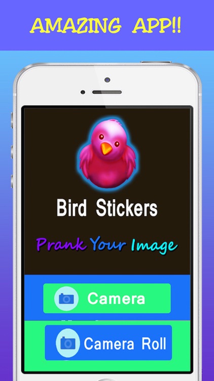 Selfie Fun Photo Maker- Make Prank of Images with Funky Bird Stickers