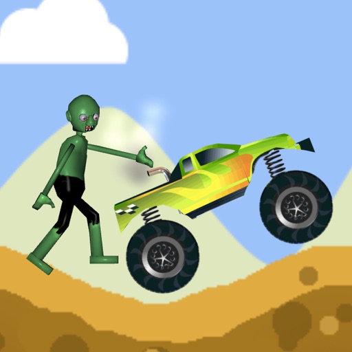 Zombie Hill Climb Monster Truck Racing icon