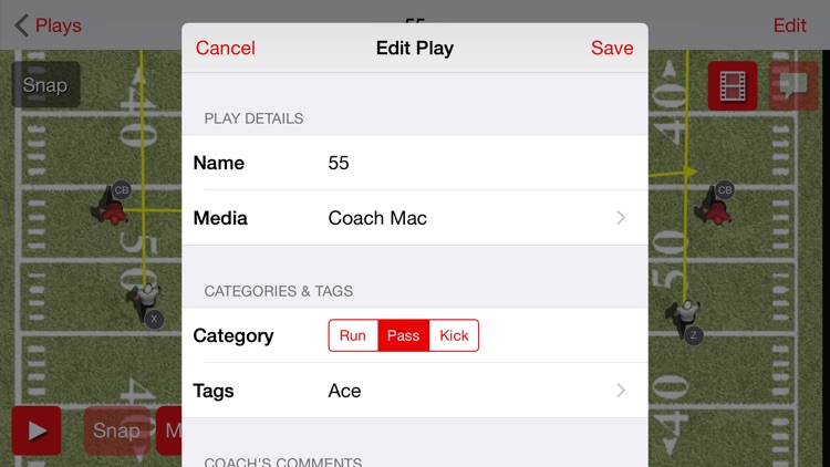 Team Playbooks Football