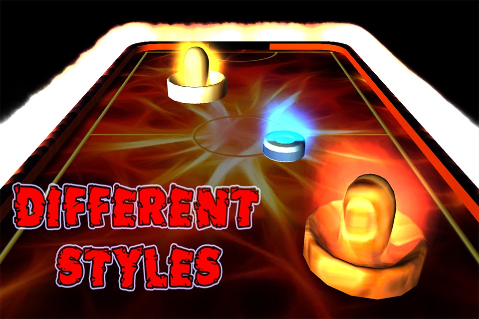 Air Hockey - War of Elements screenshot 3