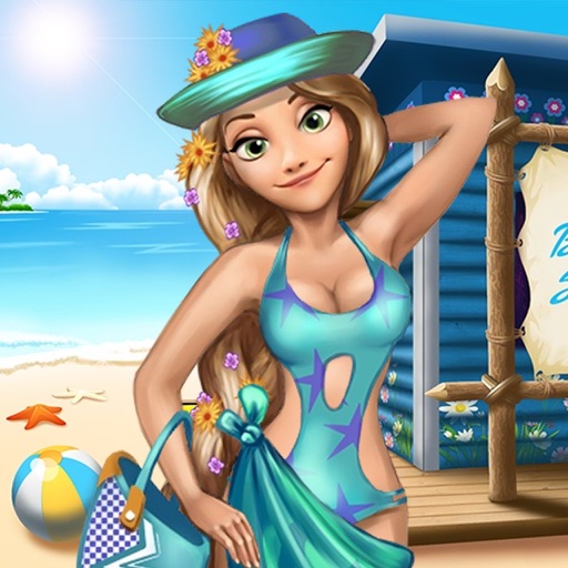Shopaholic Beach Salon Dress Up Icon