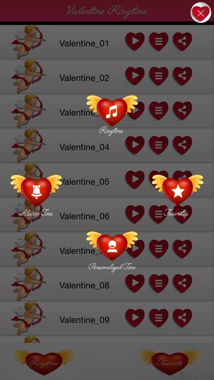 Valentine's Day Ringtone Pro - Love,Romantic,melodious screenshot-3