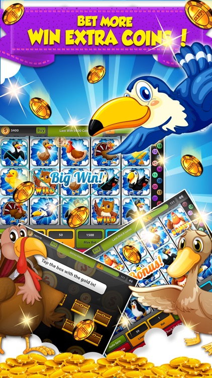 Yo Yo Honey Birds Slots - 777 Las Vegas Style Slot Machine screenshot-3