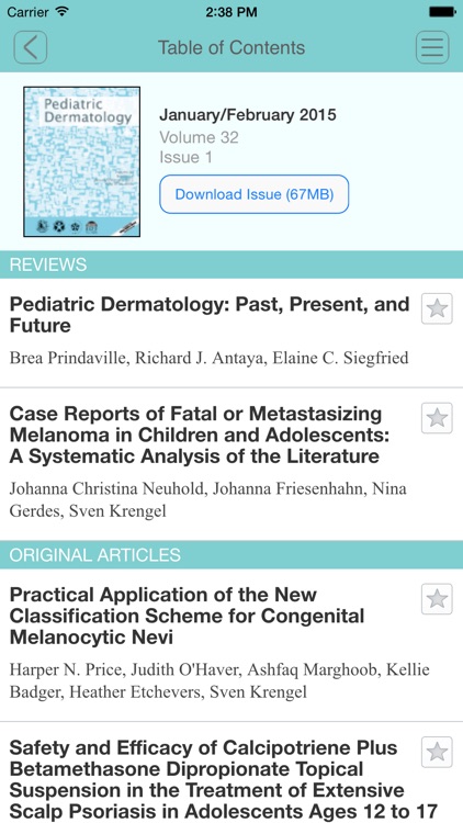 Pediatric Dermatology