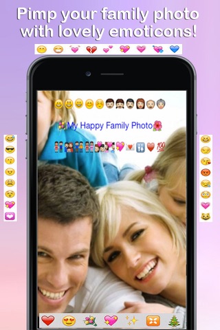 Pimp Your Photo With Emoji - Make Up Photo with Emoticons screenshot 2