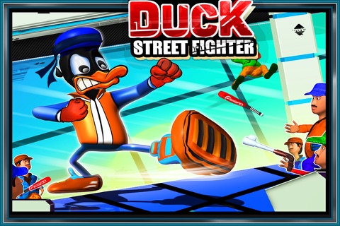 Duck Street Fighter ( Road Fighting Cartoon Arcade Game ) screenshot 2