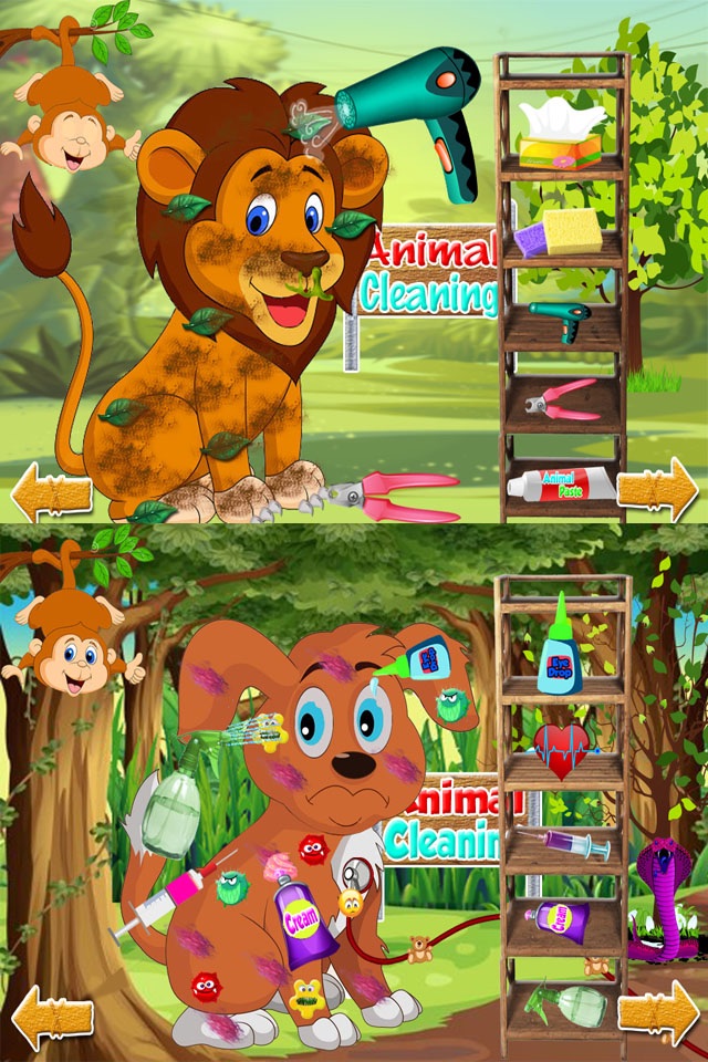 Zoo Animals Washing Salon & Cleaning Simulator screenshot 3