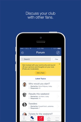 Fan App for Bolton Wanderers FC screenshot 2