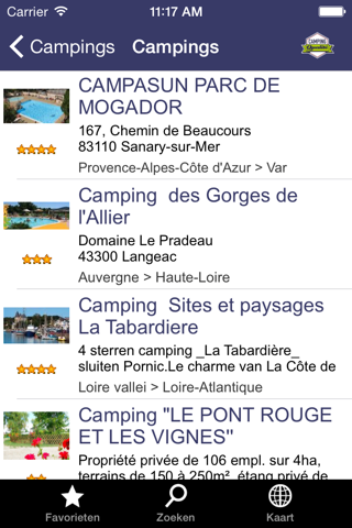 Gids Camping Qualité screenshot 3