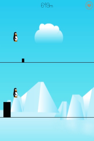 Penguin Jump Club - A Cute Animal Snowball Avoider Pro screenshot 3
