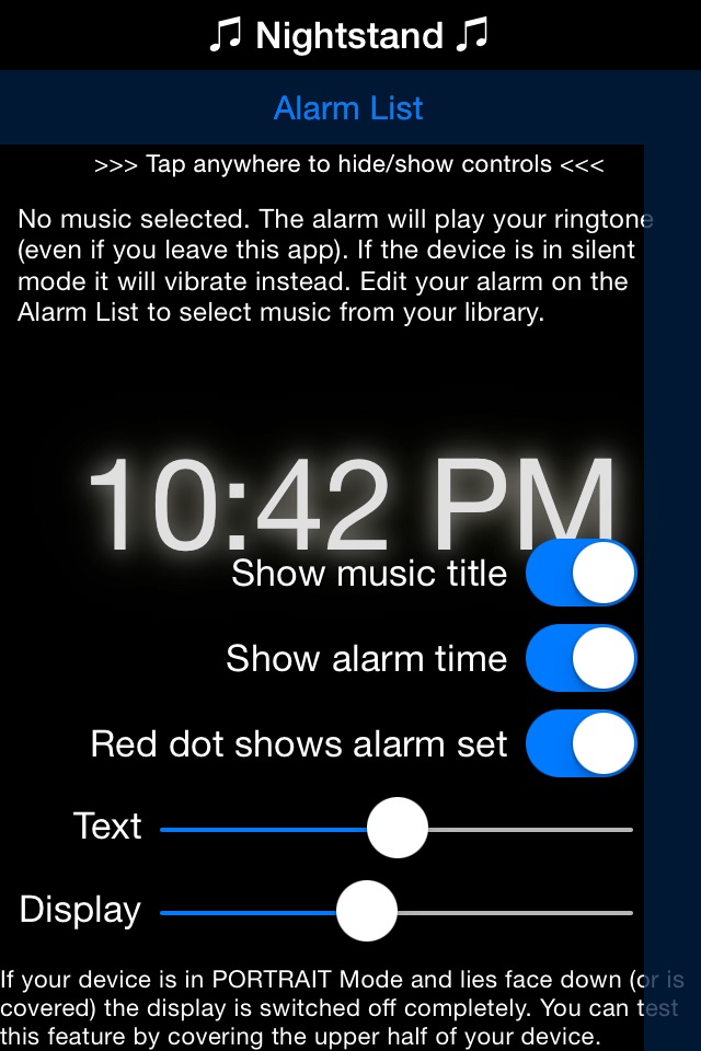 Musik Alarm Clock screenshot 3