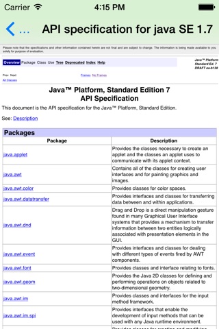 JDK API for java SE 8 screenshot 2