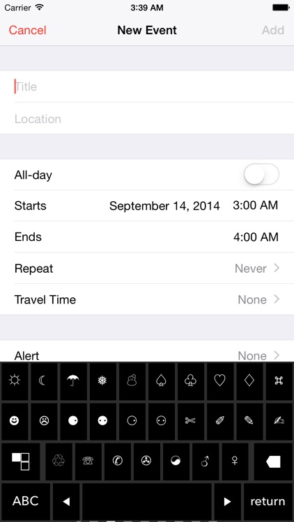 Character Keyboard – Special Characters + Symbols
