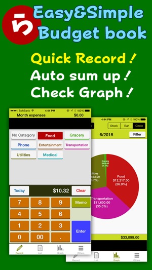 RaCaibo - Easy & Simple Budget book(圖1)-速報App