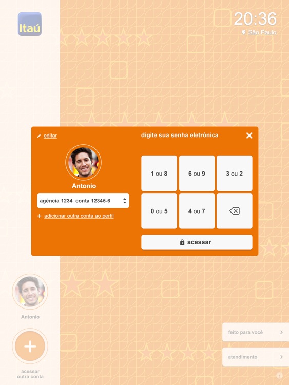 Itaú para iPad