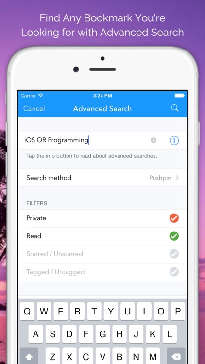 Pushpin for Pinboard