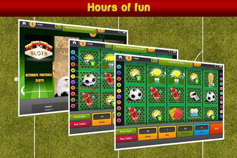 Ultimate Football Slots Limited Edition screenshot 3