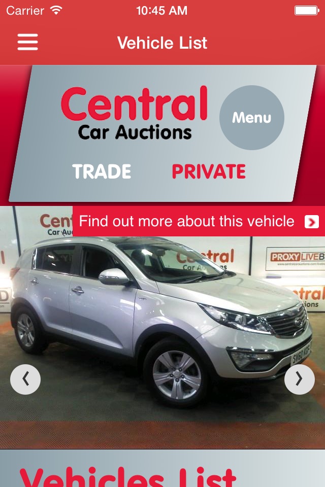 Central Car Auctions screenshot 4