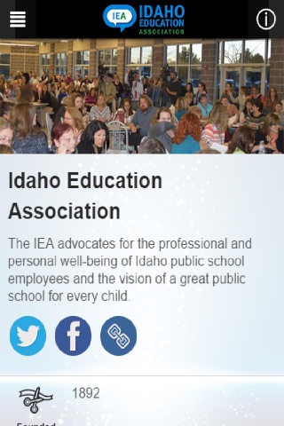 Idaho Education Association screenshot 2