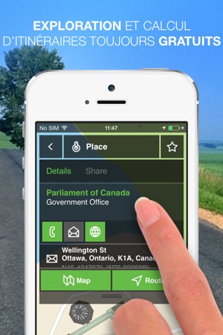 NLife Canada Premium - Offline GPS Navigation & Maps screenshot 3