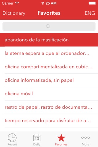 Verbis Dictionary - English – Spanish Dictionary of Management Terms. Español — Inglés Diccionario de términos de Administración screenshot 4