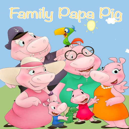 Puzzle Game For Papa Pig Family Edition icon