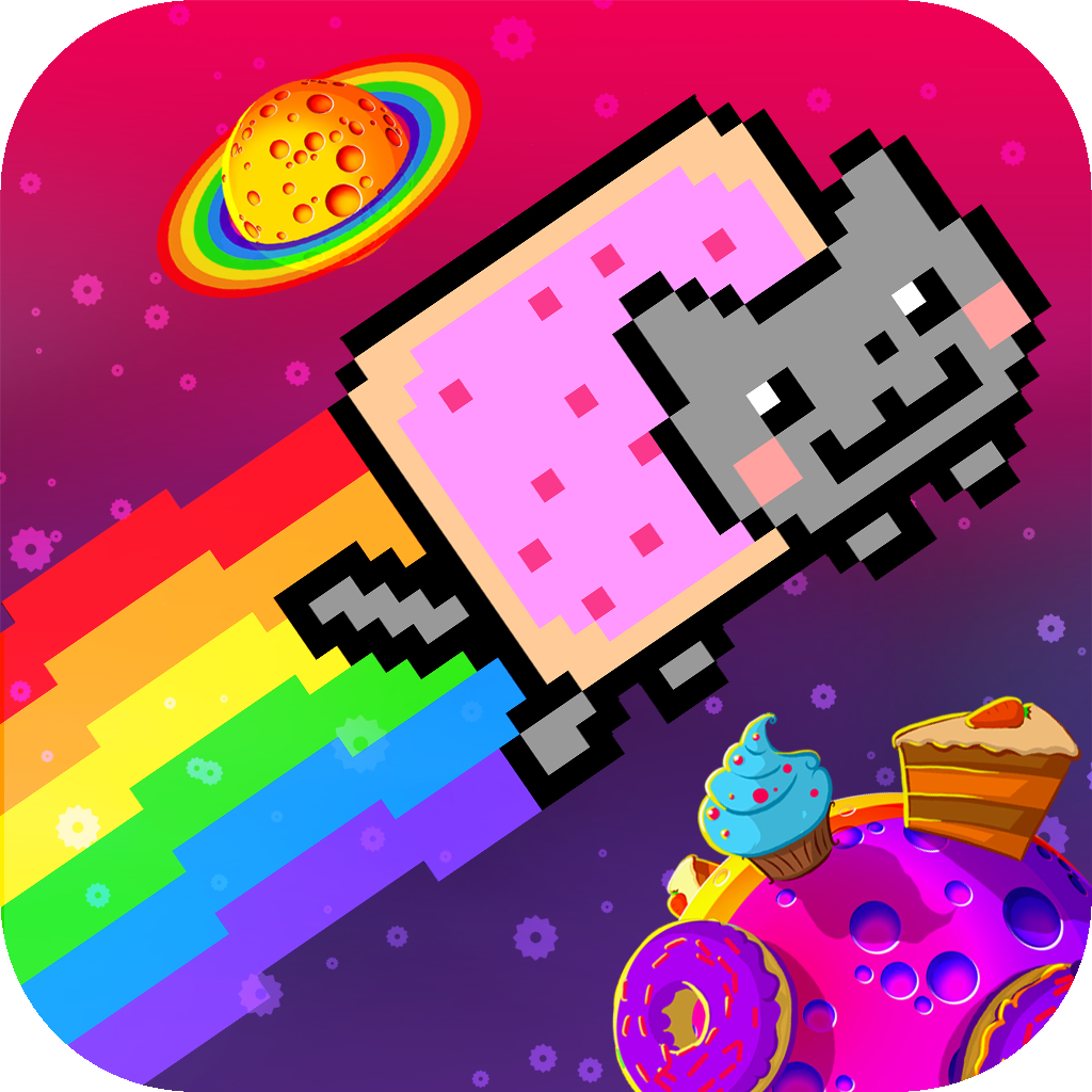 Get Nyan Cat: The Space Journey for iOS, iPhone, iPad Aso Report