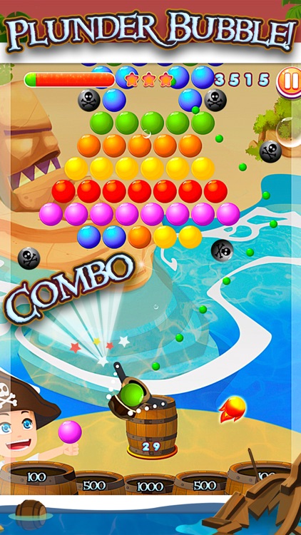 Bubble Land Pirates: Junior King Treasure Shooter screenshot-4