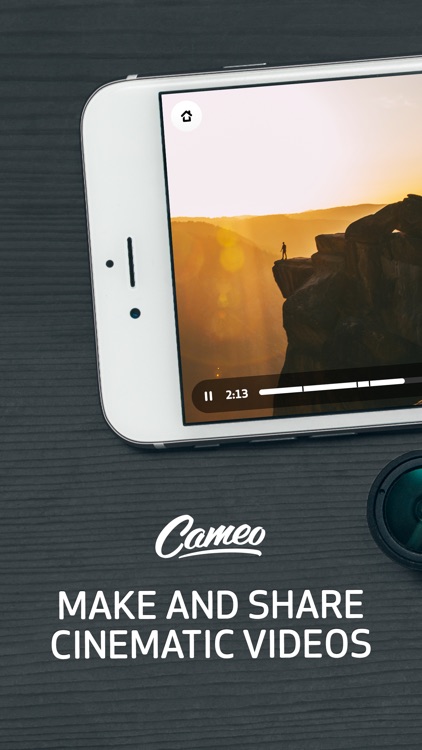Cameo - Video Editor and Movie Maker screenshot-0