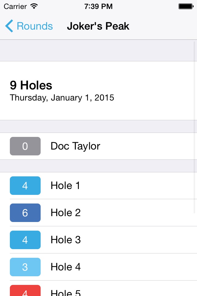 Longshot - PDGA Disc Golf Course Directory & Scorecard screenshot 2