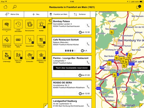 Gelbe Seiten für iPad screenshot 2