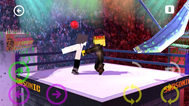 Block Wrestling Mania 3D - FREE Endless Wrestle Game in Cube(圖3)-速報App