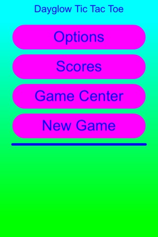 Dayglow Tic Tac Toe screenshot 3